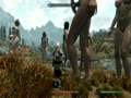 Skyrim　で　進撃の巨人